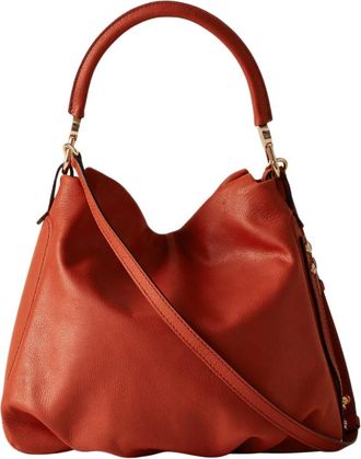 Borbonese Hobo Small - - Bags - Donna - Arancione - ONE SIZE