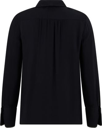 Elisabetta Franchi Womens Blouse Viscose, Black Blouses Shirt