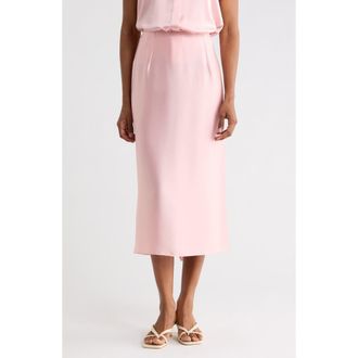 Vince Satin Slip Skirt in Rosa at Nordstrom Rack, Size 12