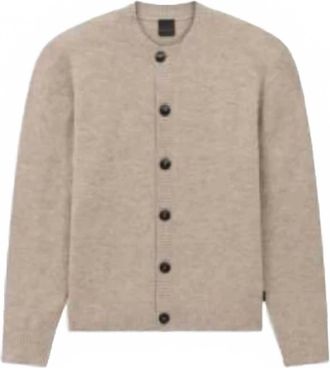 Bugatti Womens Crewneck Sweater In Beige