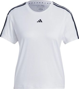 adidas (WMNS) adidas Aeroready Train Essentials 3-Stripes T-Shirt Asia Sizing White Black IC5040