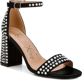 London Rag Klebba Ankle Strap Sandal in Black at Nordstrom Rack, Size 7
