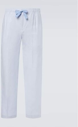 Orlebar Brown Alex linen straight pants