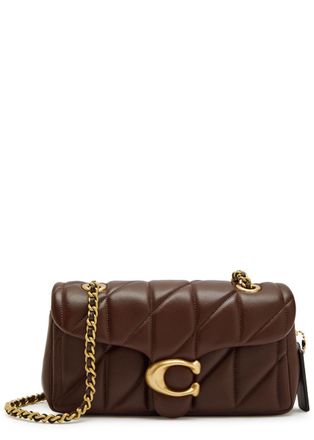 Coach Tabby 20 Quilted Leather Shoulder bag - Brown - One Size