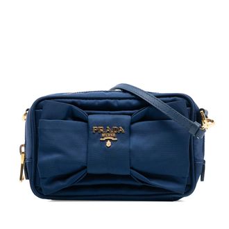 Prada Tweedehands Tessuto Fiocco Camera Tas