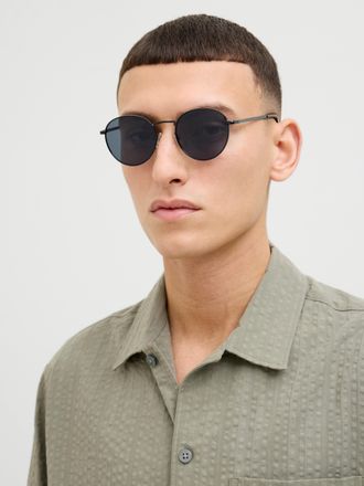 Jack & Jones Sonnenbrille JACK & JONES JACRYDER SUNGLASSES NOOS, Herren, asphalt detail:j2197, 00, unifarben, Sonnenbrillen Sonnenbrille