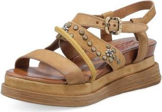 A.S.98 Lowman Platform Sandal in Camel at Nordstrom, Size 10.5-11Us