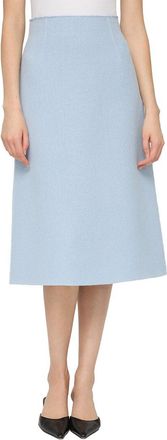 Lafayette 148 New York A-Line Midi Skirt