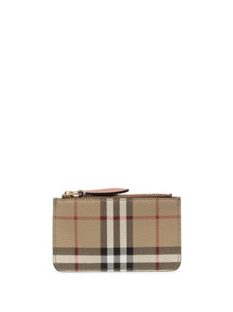 Burberry Beige Zipped Case Holder