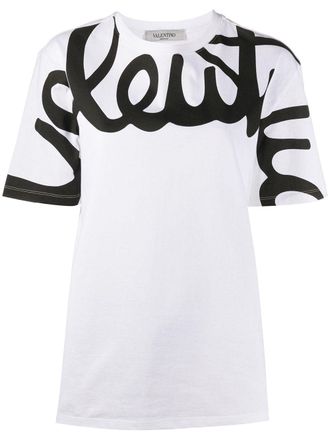 Valentino Garavani T-shirt met logo - Wit