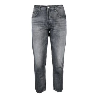 Don the Fuller Heren, Jeans, Grijs, Maat: W33 Katoen