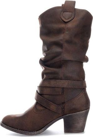 Rocket Dog Womens Sidestep Graham Boots in Chocolate - Size UK 5