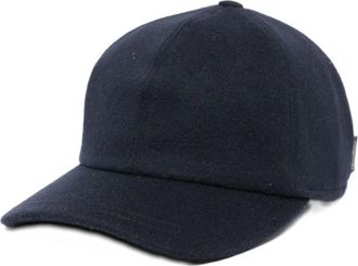 Borsalino Accessoires, Heren, Blauw, 60 CM, Kasjmier, Hiker Baseball Cap