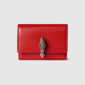 Gucci Dionysus Small Wallet, Red, Leather