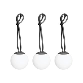 Fatboy Bolleke Mini H&auml;ngeleuchte, anthrazit (3er-Set)