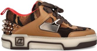 Christian Louboutin Astroloubi Leather Sneakers