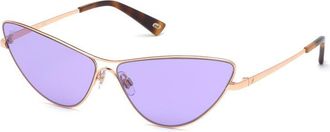 Web Eyewear Gold Metal Womens Sunglasses