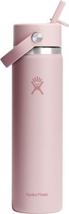 Hydro Flask 24-Ounce Wide Mouth Flex Straw Cap Bottle in Trillium at Nordstrom