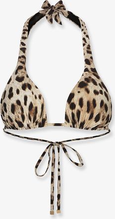 Dolce & Gabbana Top Bikini con stampa animalier - DOLCE & GABBANA - gender_Woman