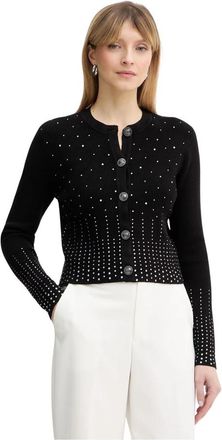 Guess Minara Cardigan - Dames - Vesten - Zwart - XS - Spandex - Truien & Vesten