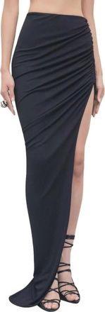Patrizia Pepe Gonna Midi - - Skirts - Donna - Nero - S