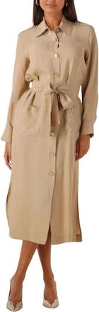 Access Fashion Access Fashion, Dames, Jurken, Beige, Maat: XL Poliester