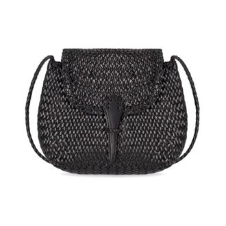 Dragon Diffusion Cross Body Bags, female, Black, ONE SIZE, Woven Leather Crossbody Bag