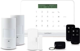 Avidsen Kit De Protecci&oacute;n De Alarma Inal&aacute;mbrico Con Detectores De Movimiento/apertura Homesecure - Avidsen - 127055