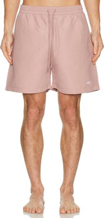 Obey Clothing Easy Water Short In Mauve