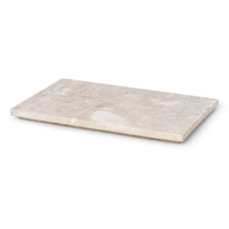 Ferm Living Tablett f&uuml;r Plant Box, Marmor beige