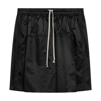 Rick Owens Beachwear, male, Black, Size: M Kiltshorts
