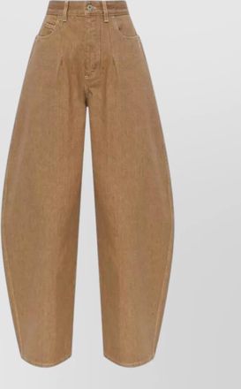 Jacquemus high waist wide leg denim trousers