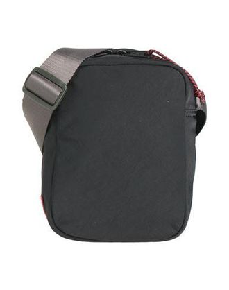 Diesel Recycled Nylon Crossbody Bag in Black with Zipper Closure
