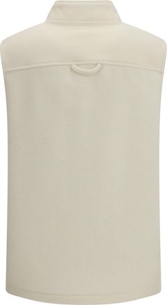 Rier Womens Virgin Wool Vest White Fleece Ovis Aries Blazers & Vests