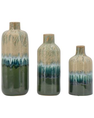 A&B Home Set Of 3 Bliss Vases