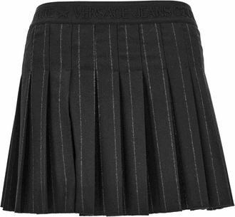 Versace Jeans Couture Rokken - Dames - Korte rokken - Zwart - XS - Rokken