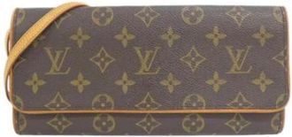 Louis Vuitton Pre-owned Pochette Schoudertas - Dames - Vintage Schoudertas - Bruin - ONE Size - Vintage