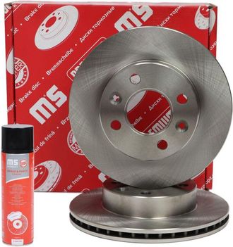 OEM Discos De Freno Delanteros 24112522501-pcs-ms 2 Piezas