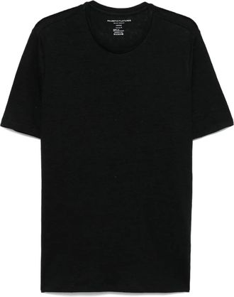 Majestic Filatures T-shirt girocollo - Nero