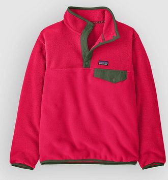 Patagonia Lw Synch Snap Kids Sweater roze