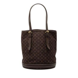 Louis Vuitton Pre-owned Bucket Bags, female, Brown, Size: ONE SIZE Pre-owned Bucket PM