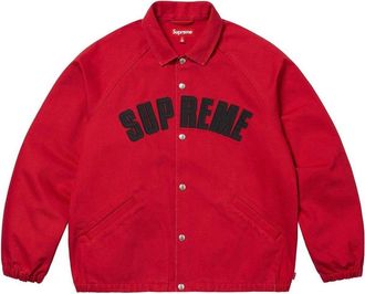 SUPREME Arc Denim Coaches Jacket Red SS25J62-RED
