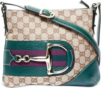Gucci 2000-2015 Horsebit crossbodytas - Beige