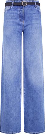 Elisabetta Franchi Jeans Wide Leg Pj20n66e2