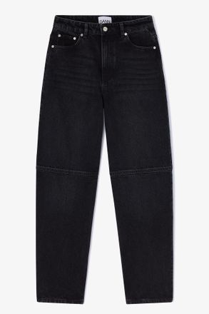 Ganni Black Stary Jeans - Size 24W/33L Organic Cotton