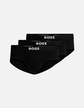 HUGO BOSS Mens BOSS Black HipBR 3P BOSS ONE 001 Black - Size: 9.5/13/12.5/12/11.5/11/9/16/15.5/15/14.5/14/13.5/10.5/10