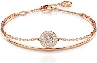 Swarovski Sublima Bangle Bracelet in Rose Gold at Nordstrom