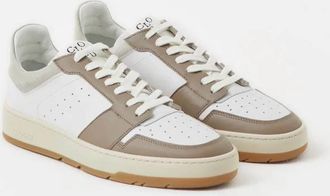 Closed Womens Low Top Sneaker In Taupe Beige