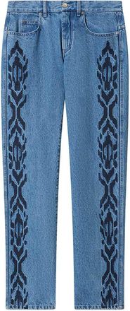 Isabel Marant Lewys Jeans mit Stickerei