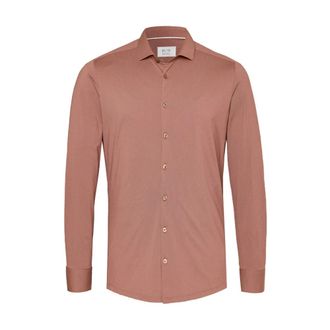 Pure Heren, Overhemden, Bruin, Maat: 4XL